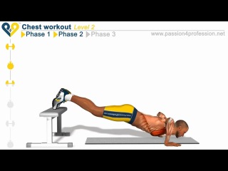 excellent chest exercises 12 minutes a day and after a month excellent results