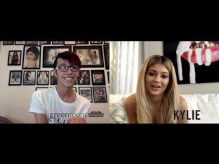 kylie in touch with her fan named johnny cyrus (september 2015)