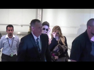 hd: kendall and khloe in lax (august 6, 2015)