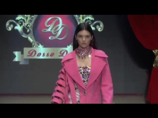 kendall on the catwalk of the dosso dossi show (june 9, 2015)