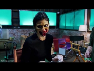 kylie turned into a zombie for tyga's music video (2015)