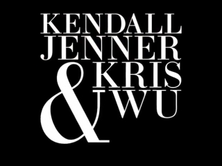 kendall and kris wu on the set of chinese vogue (june 2015)