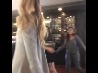 kylie: kourt and khlo teaching us their dance moves (april 2014)