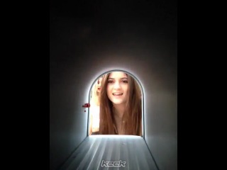 kylie: hahaha keek you re in the mailbox