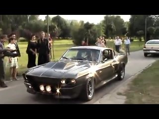 ford shelby mustang gt500 eleanor 1967 35 seconds, that powerful engine sound :) big ass