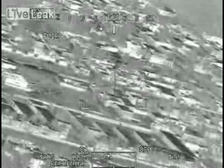 apache takes out armed insurgents with 30mm in iraq